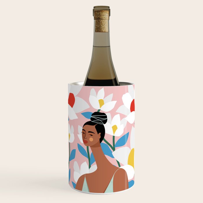 Boho Top Knot Wine Chiller Gallery Image 1