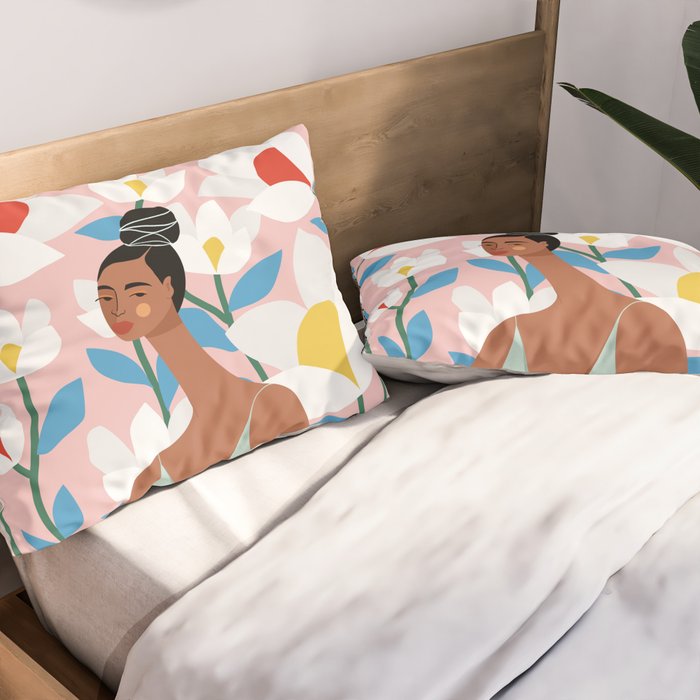Boho Top Knot Pillow Sham Gallery Image 2