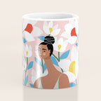 Boho Top Knot Coffee Mug Gallery Image 4