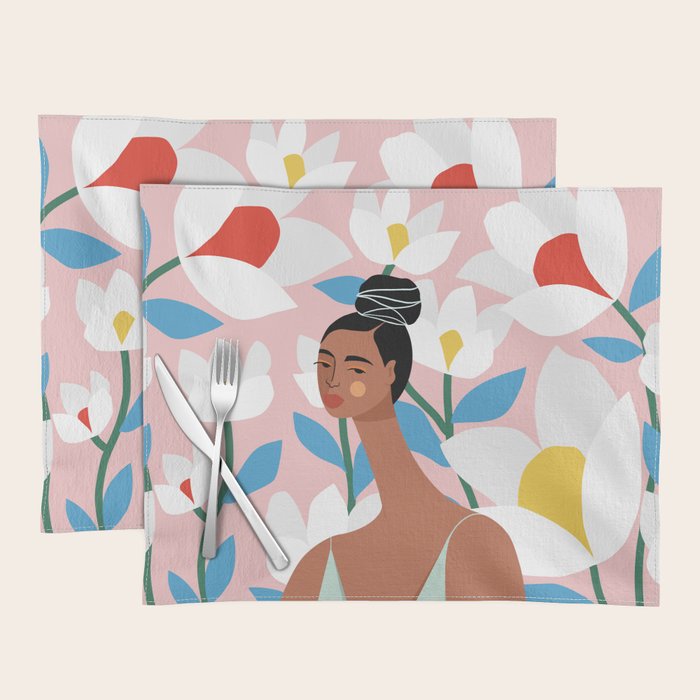Boho Top Knot Placemat Gallery Image 1