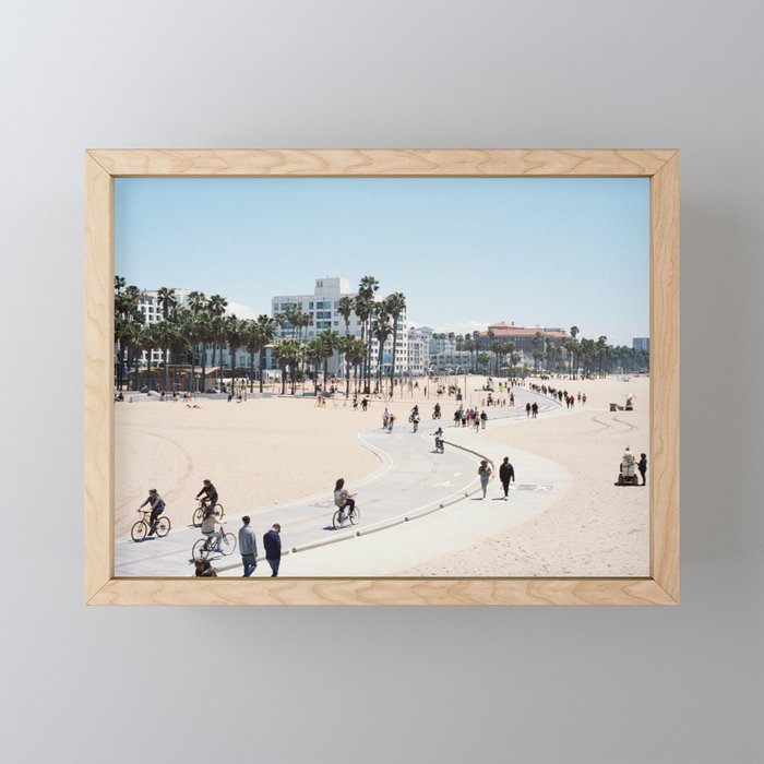 Summer in Santa Monica | 35mm Film Photography Mini Art Print Gallery Image 1