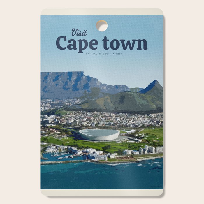 Visit Cape town Cutting Board Gallery Image 1