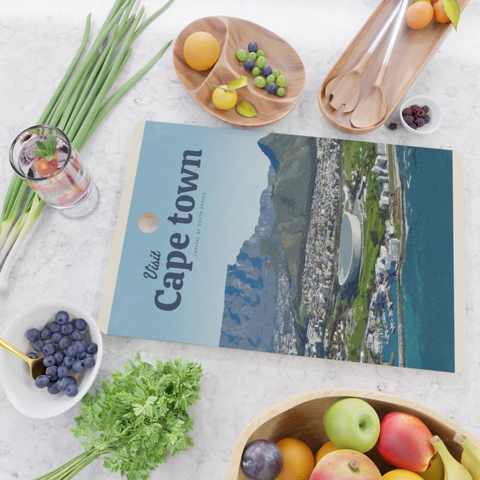 Visit Cape town Cutting Board Gallery Image 2