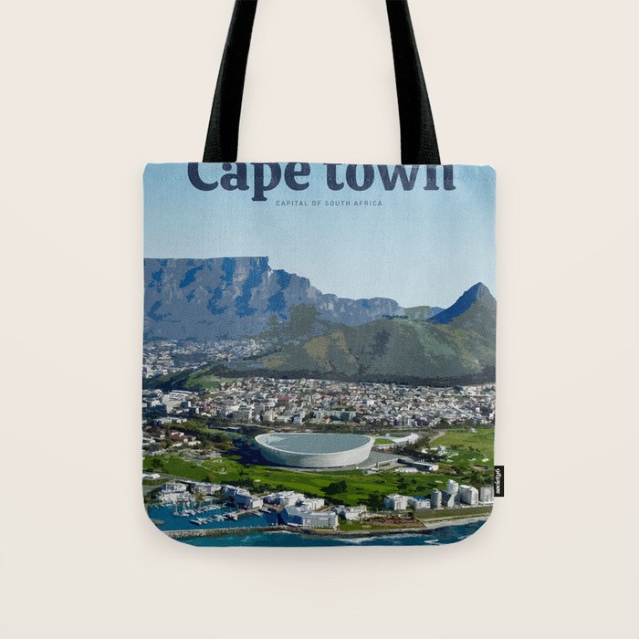 Visit Cape town Tote Bag Gallery Image 1