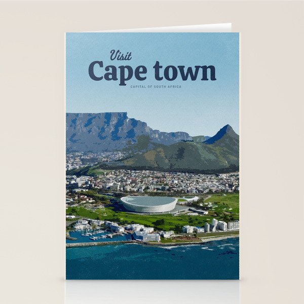 Visit Cape town Stationery Card Gallery Image 1
