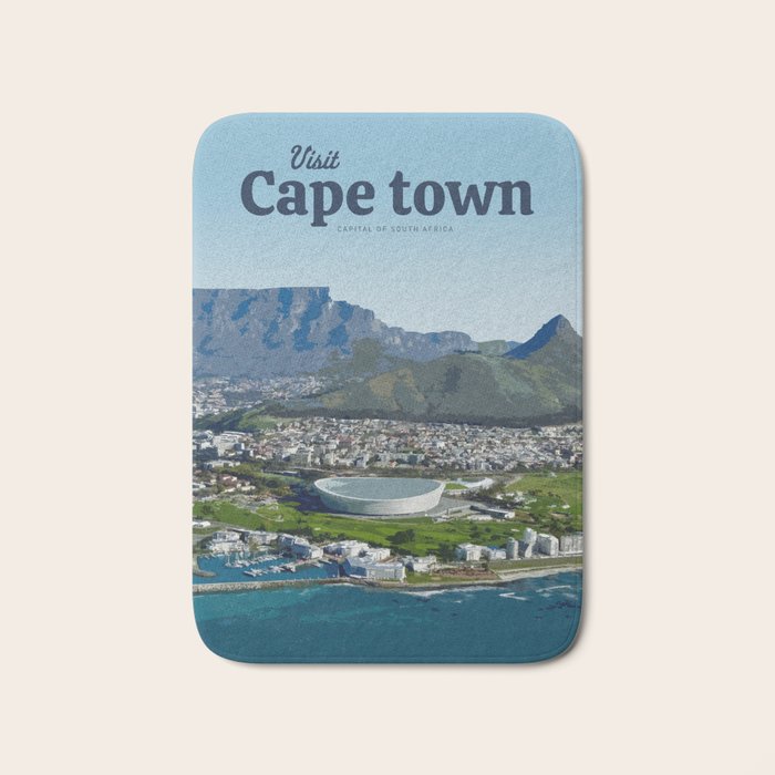 Visit Cape town Bath Mat Gallery Image 1