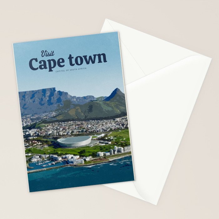 Visit Cape town Stationery Card Gallery Image 2