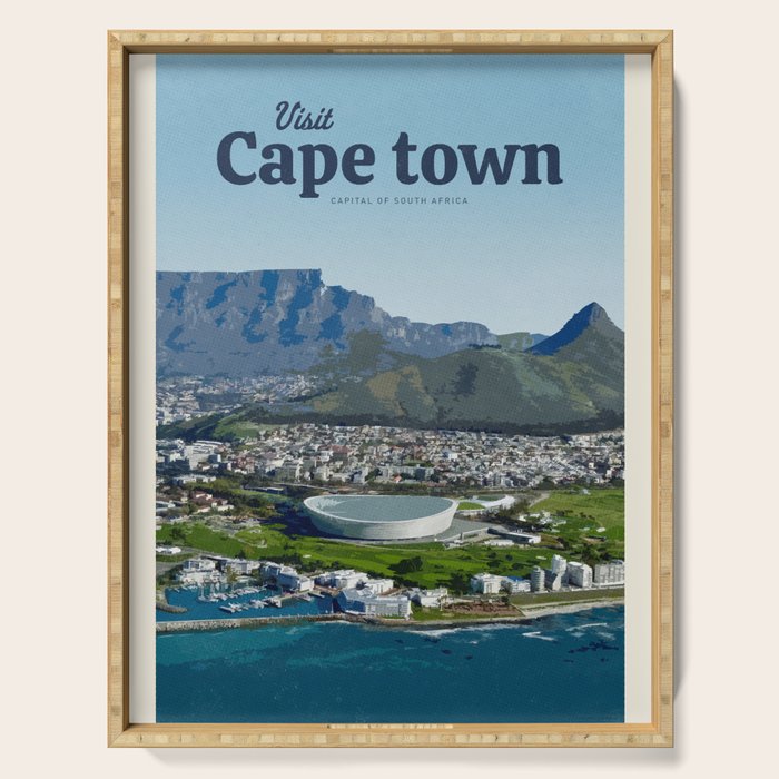 Visit Cape town Serving Tray Gallery Image 1