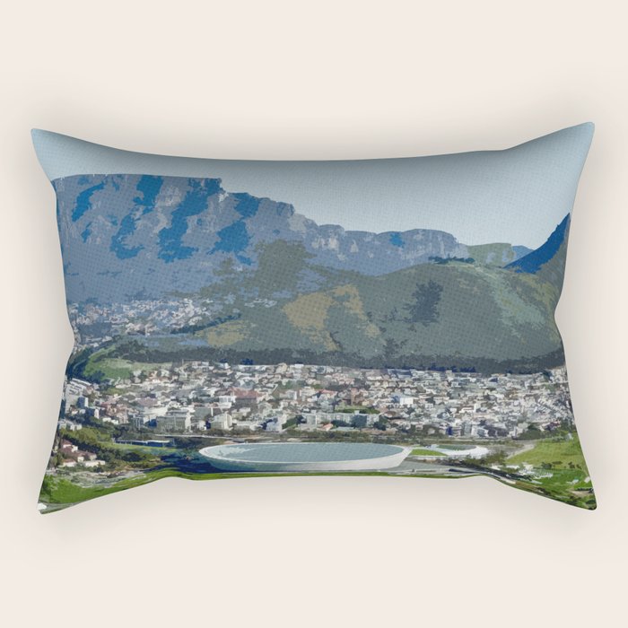 Visit Cape town Rectangular Pillow Gallery Image 1
