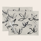 Ink Flower 2  Placemat Gallery Image 1