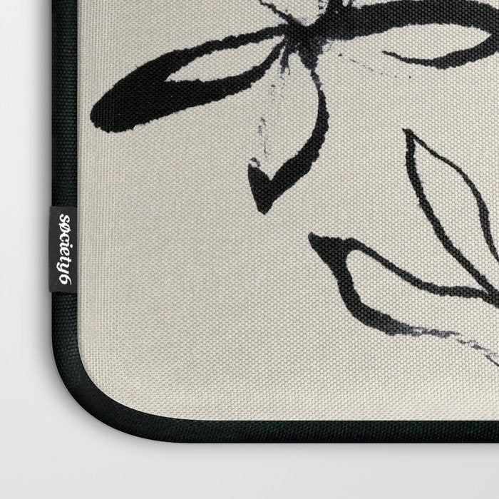 Ink Flower 2  Laptop Sleeve Gallery Image 3