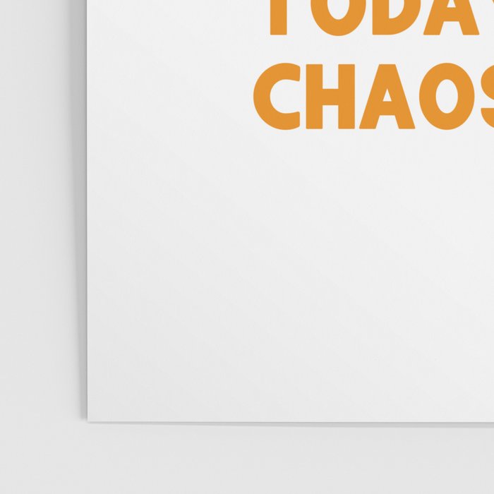 Not Today Chaos! Funny Man Punching Shark Tattoo Style Art Poster Gallery Image 3