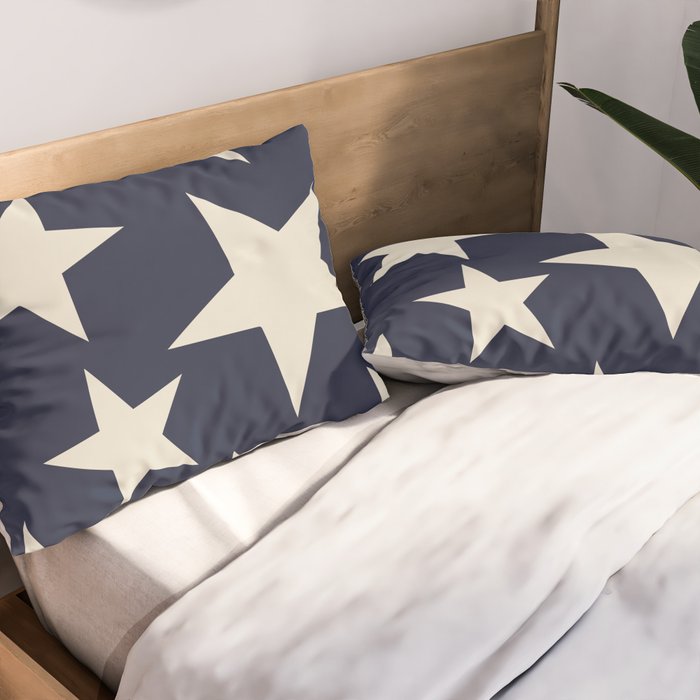 The Hamptons Big Ol' Stars Pillow Sham Gallery Image 2