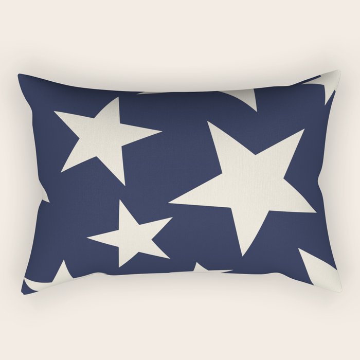 The Hamptons Big Ol' Stars Rectangular Pillow Gallery Image 2