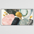 Pebble Abstract Desk Mat Gallery Image 3