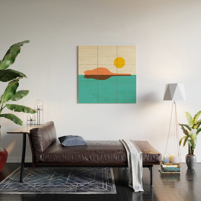 Cat island Wood Wall Art Gallery Image 2