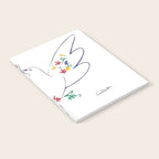 Pablo Picasso Dove Of Peace 1949 Artwork Shirt, Reproduction Notebook Gallery Image 2