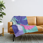 Future Retro 01A Throw Blanket Gallery Image 1