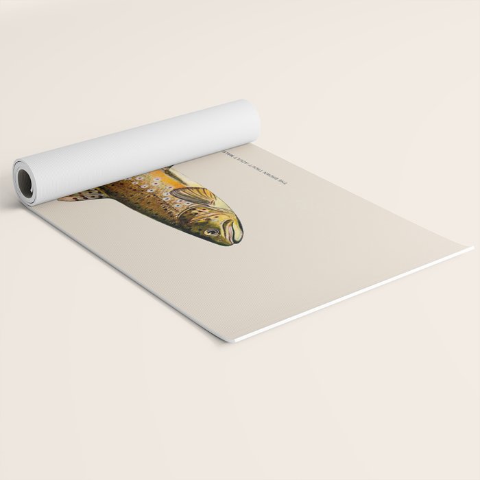The Brown Trout Yoga Mat Gallery Image 2
