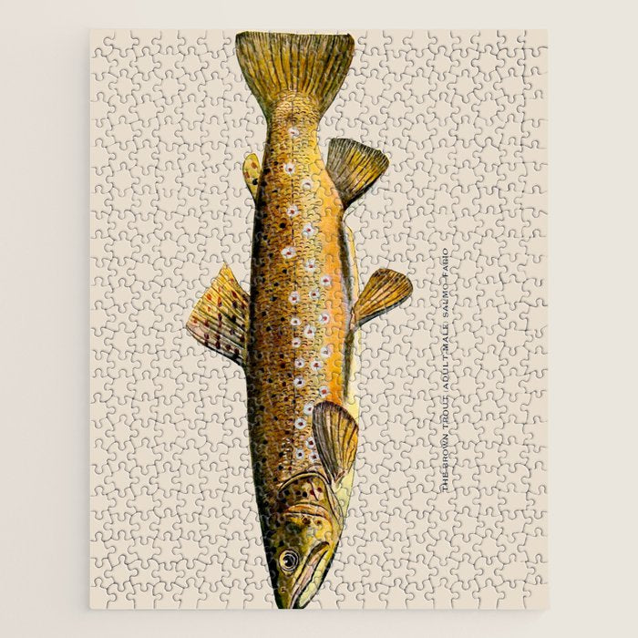 The Brown Trout Jigsaw Puzzle Gallery Image 1