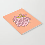Cancer Zodiac Strawberry Notebook Gallery Image 2