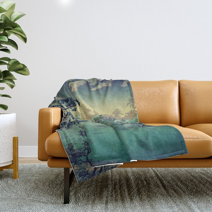 At Yasa Bay Throw Blanket Gallery Image 1