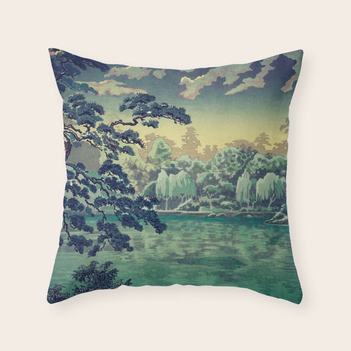 At Yasa Bay Throw Pillow Gallery Image 1