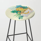 Ocean terrarium - Blue ringed octopus Stool Gallery Image 2