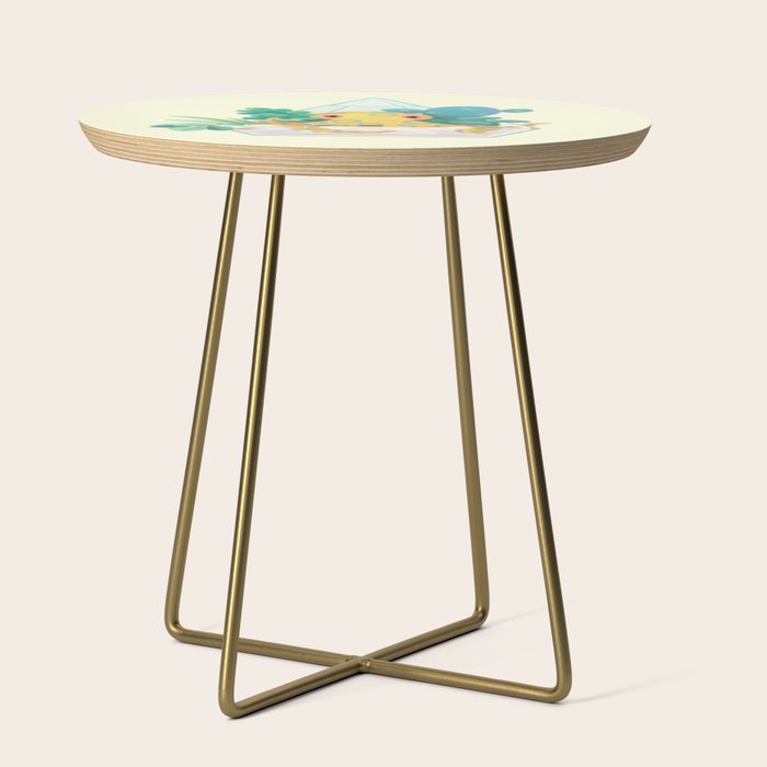 Ocean terrarium - Blue ringed octopus Side Table Gallery Image 1