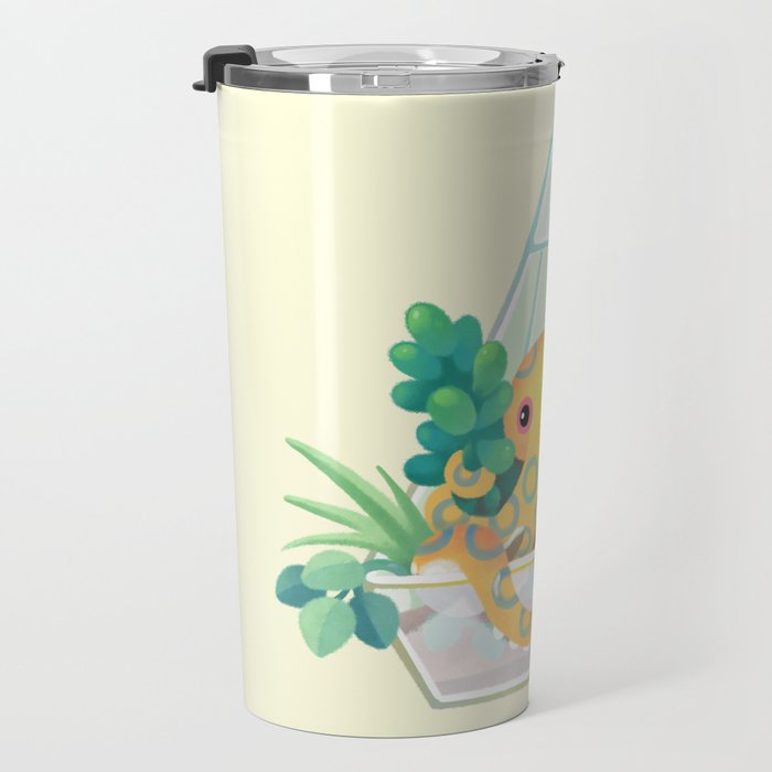 Ocean terrarium - Blue ringed octopus Travel Mug Gallery Image 3