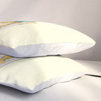 Ocean terrarium - Blue ringed octopus Pillow Sham Gallery Image 3