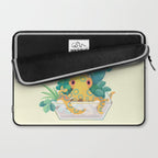 Ocean terrarium - Blue ringed octopus Laptop Sleeve Gallery Image 2