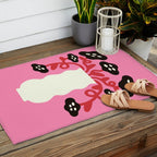 Dried Lotus Flowers Outdoor Rug Gallery Image 2