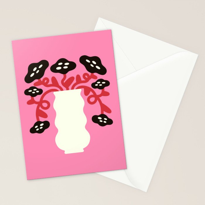 Dried Lotus Flowers Stationery Card Gallery Image 2