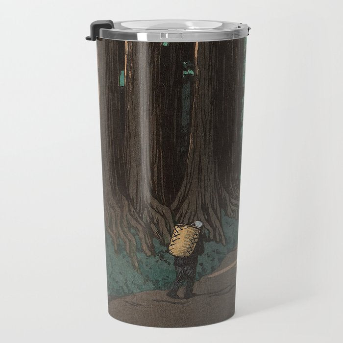 Hasui Kawase, Road To Nikko - Vintage Japanese Woodblock Print Art Travel Mug Gallery Image 3