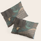 Hasui Kawase, Road To Nikko - Vintage Japanese Woodblock Print Art Pillow Sham Gallery Image 3