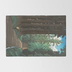 Hasui Kawase, Road To Nikko - Vintage Japanese Woodblock Print Art Rug Gallery Image 2