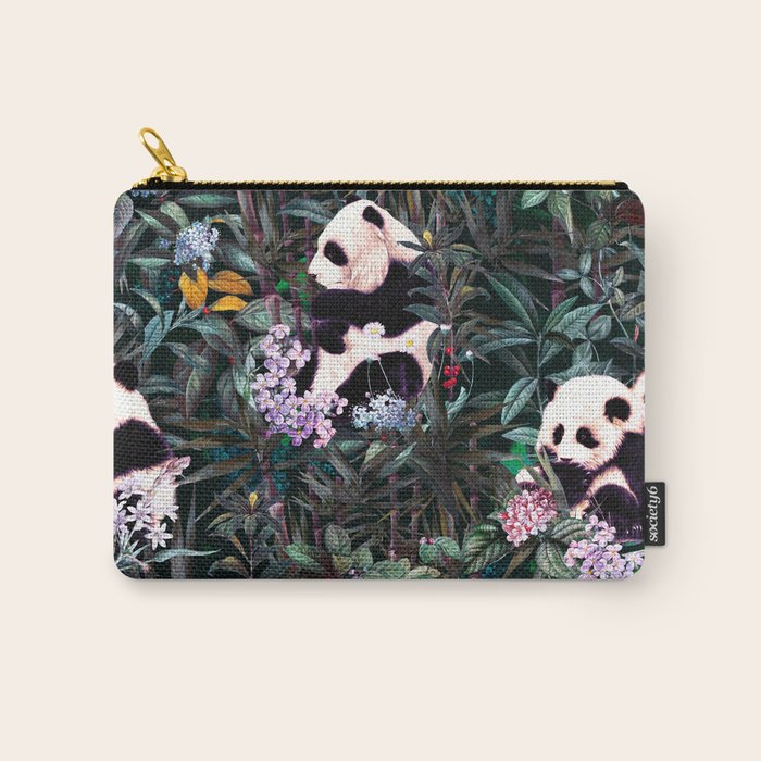 Rainforest Pandas Carry All Pouch Gallery Image 1