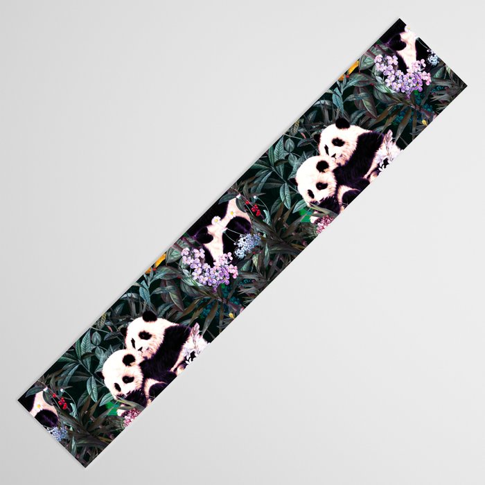 Rainforest Pandas Table Runner Gallery Image 3