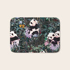 Rainforest Pandas Bath Mat Gallery Image 1