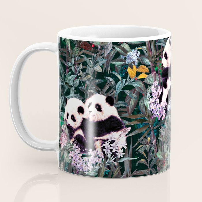 Rainforest Pandas Coffee Mug Gallery Image 3