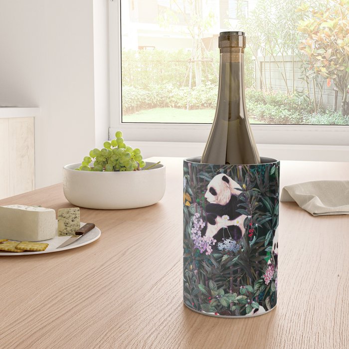 Rainforest Pandas Wine Chiller Gallery Image 4