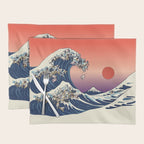 The Great Wave Of  French Bulldog Placemat Gallery Image 1