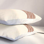 Band in Rust Pillow Sham Gallery Image 3