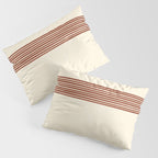 Band in Rust Pillow Sham Gallery Image 3