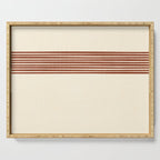 Band in Rust Serving Tray Gallery Image 1
