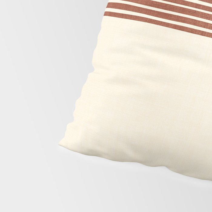 Band in Rust Pillow Sham Gallery Image 4