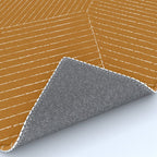 Lines (Golden Brown) Rug Gallery Image 4
