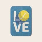BALLS - Love Tennis - Hard Court Bath Mat Gallery Image 1