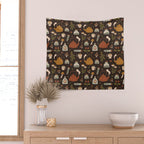Witchy Brew - Botanical Tea Time Wall Tapestry Gallery Image 2